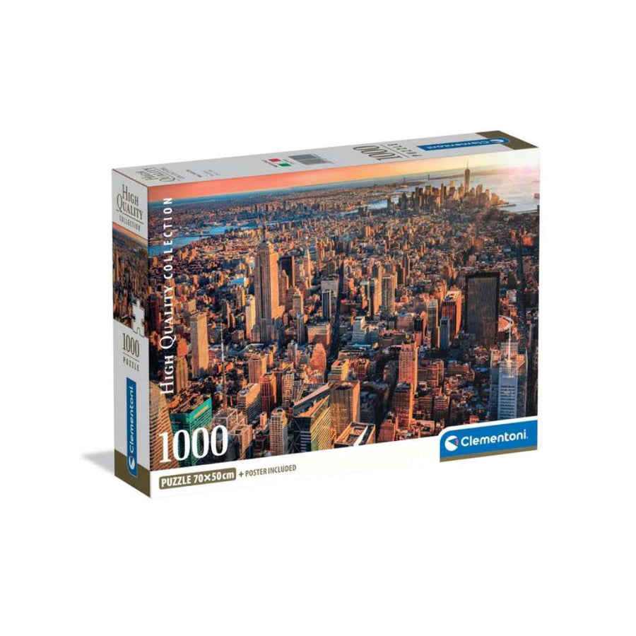 CASSE-TÊTE - 1000 morceaux Ville de New York (1000 pcs) LAs des jeux
