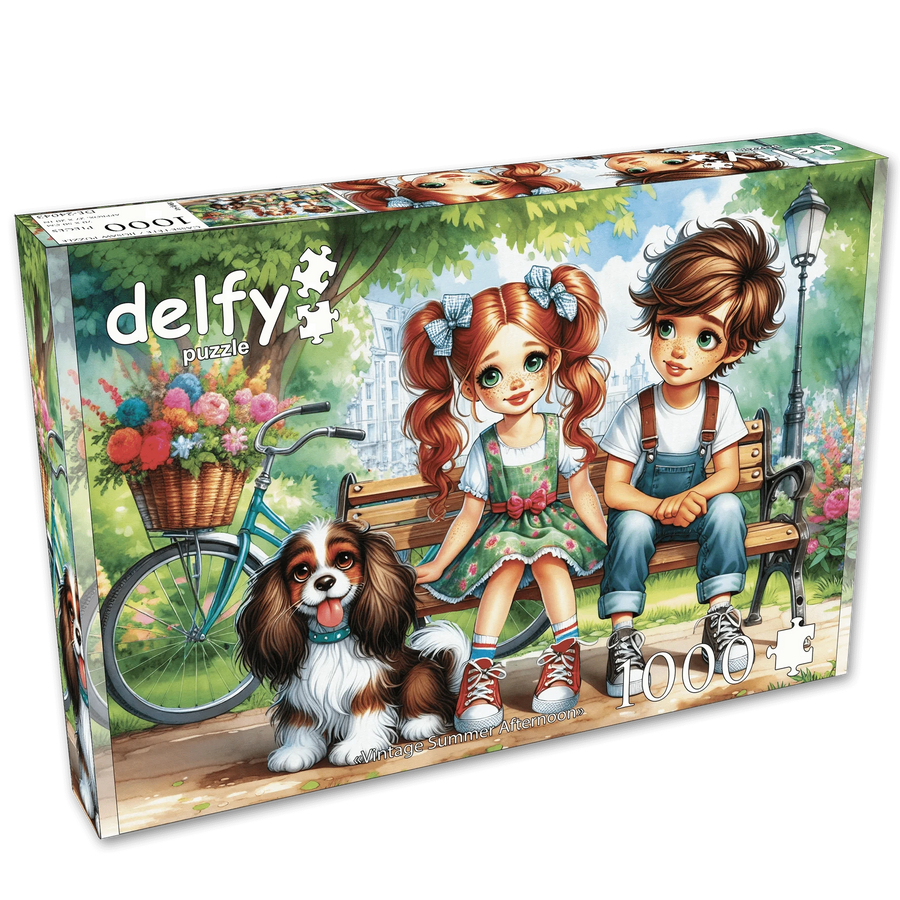 Vintage Summer Afternoon (1000 pcs) CASSE-TÊTE - 1000 morceaux