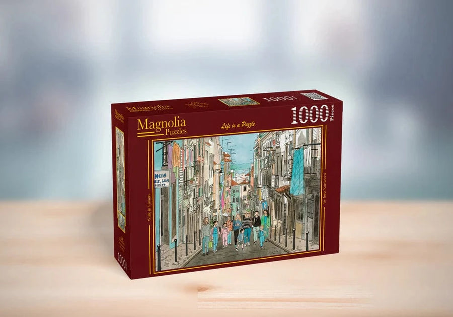 Walk in Lisbon (Puzzle 1000 pcs) CASSE-TÊTE - 1000 morceaux