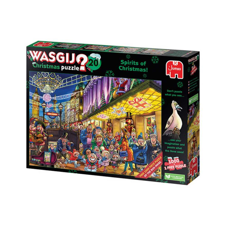 Wasgij - Christmas #20 - Spirits of Chrismas (Puzzle 2x1000 pc) CASSE-TÊTE - 1000 morceaux
