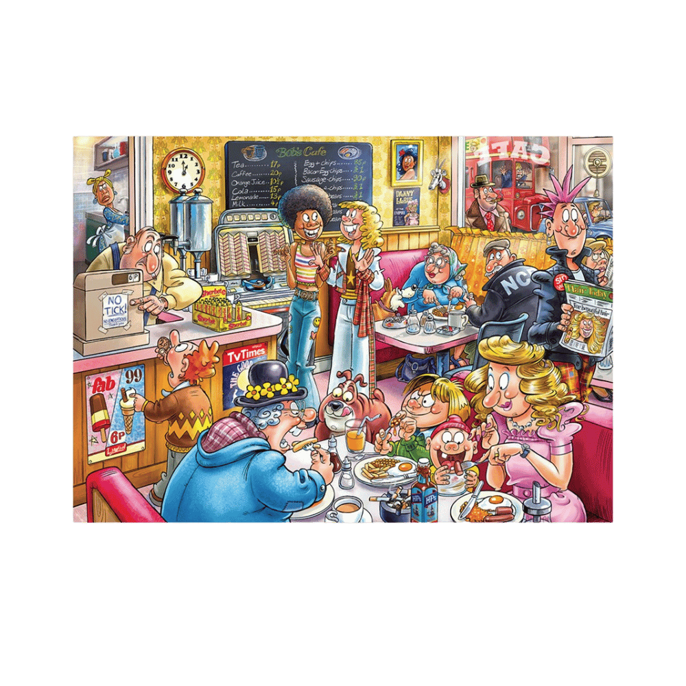 Wasgij - Destiny #27 - Café to Latte (Puzzle 1000 pc) CASSE-TÊTE - 1000 morceaux