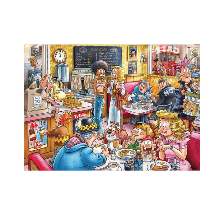 Wasgij - Destiny #27 - Café to Latte (Puzzle 1000 pc) CASSE-TÊTE - 1000 morceaux