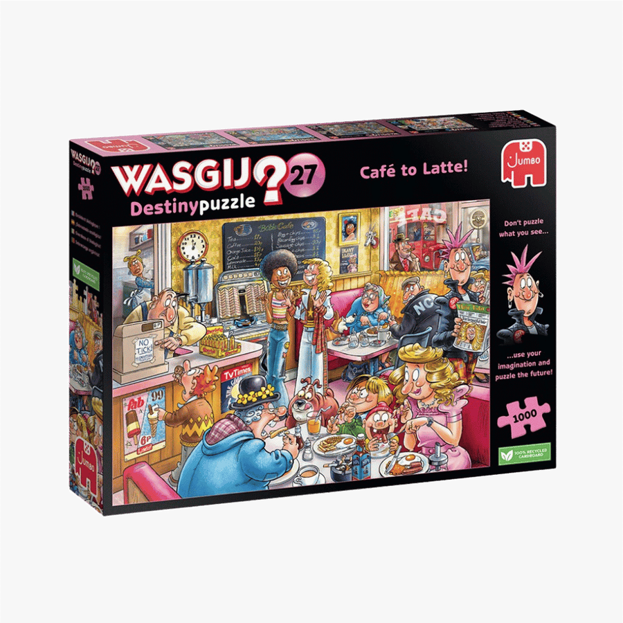 Wasgij - Destiny #27 - Café to Latte (Puzzle 1000 pc) CASSE-TÊTE - 1000 morceaux