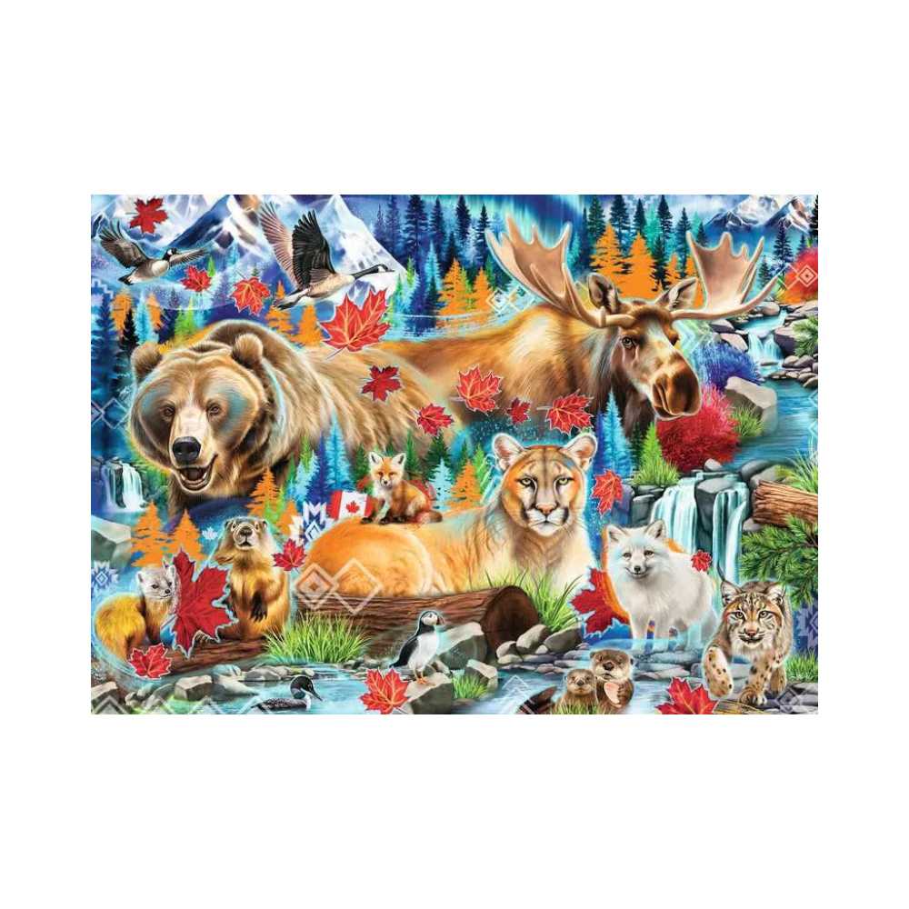 Wild Canada (1000 pcs) CASSE-TÊTE - 1000 morceaux