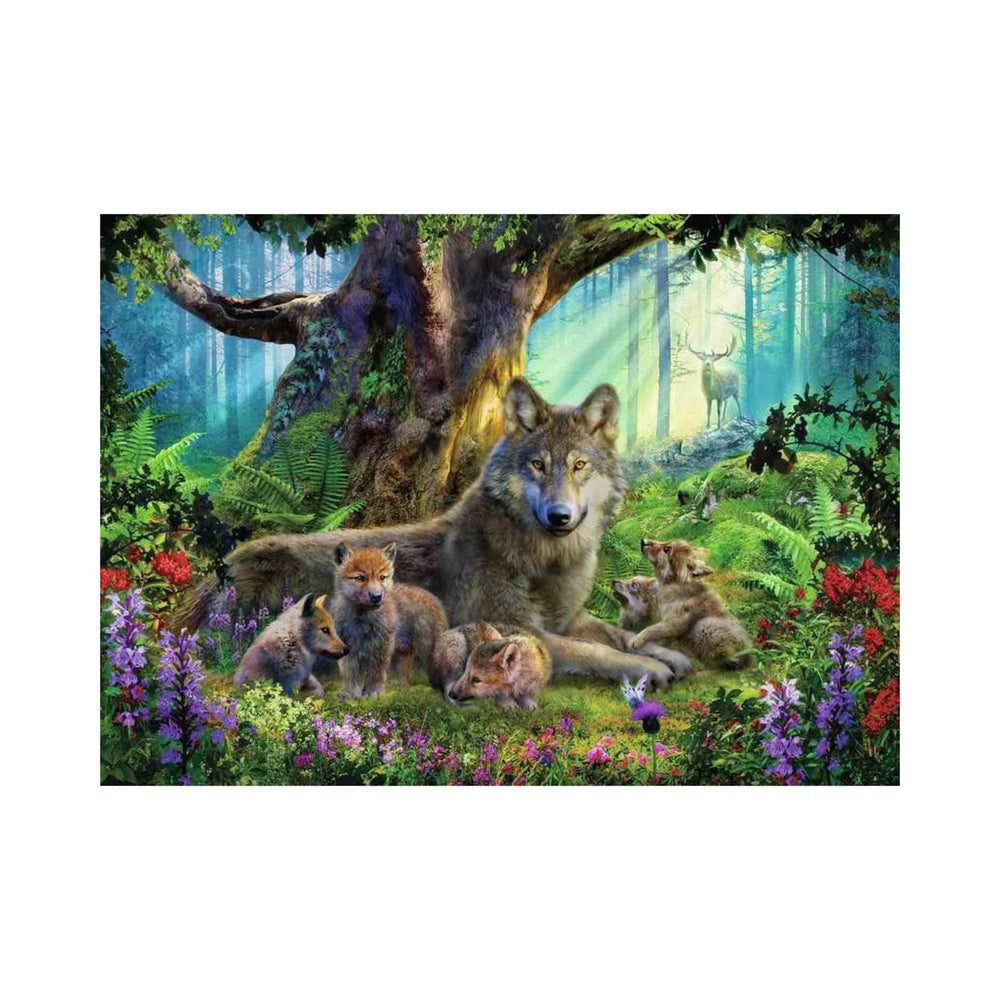 Wolves in the Forest (1000 pcs) CASSE-TÊTE - 1000 morceaux