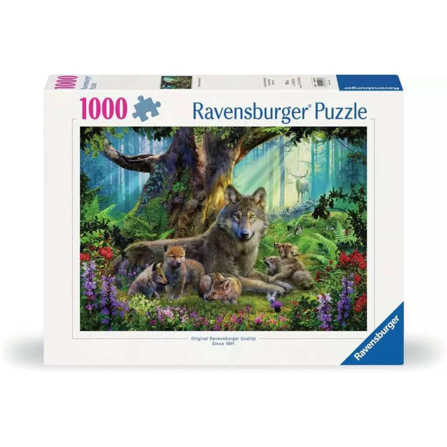 Wolves in the Forest (1000 pcs) CASSE-TÊTE - 1000 morceaux
