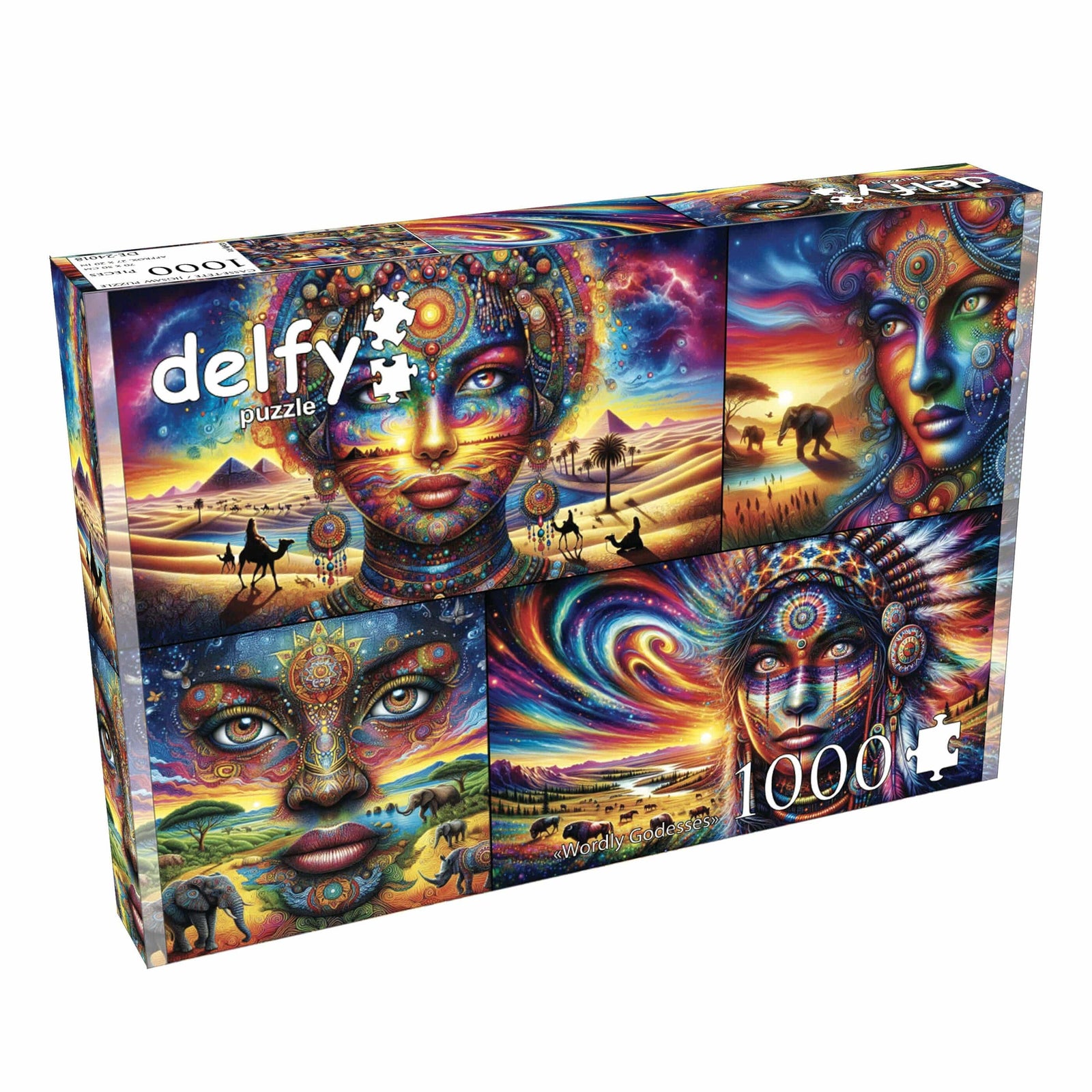 Wordly Godesses (Puzzle 1000 pcs) CASSE-TÊTE - 1000 morceaux