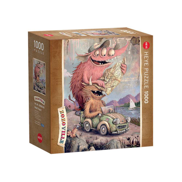 Zozoville Roadtripping (1000 pcs) CASSE-TÊTE - 1000 morceaux