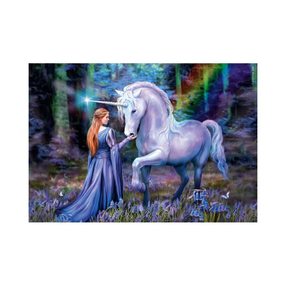 Anne Stokes : Bois de Bluebell (1500 pcs) CASSE-TÊTE - 1500 morceaux