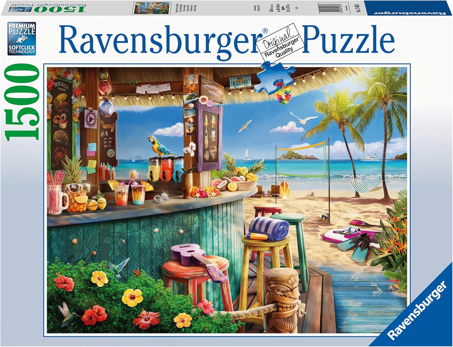 Beach Bar Breezes (1500 pcs) CASSE-TÊTE - 1500 morceaux