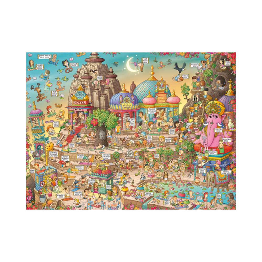Degano : Yogaland (1500 pcs) CASSE-TÊTE - 1500 morceaux