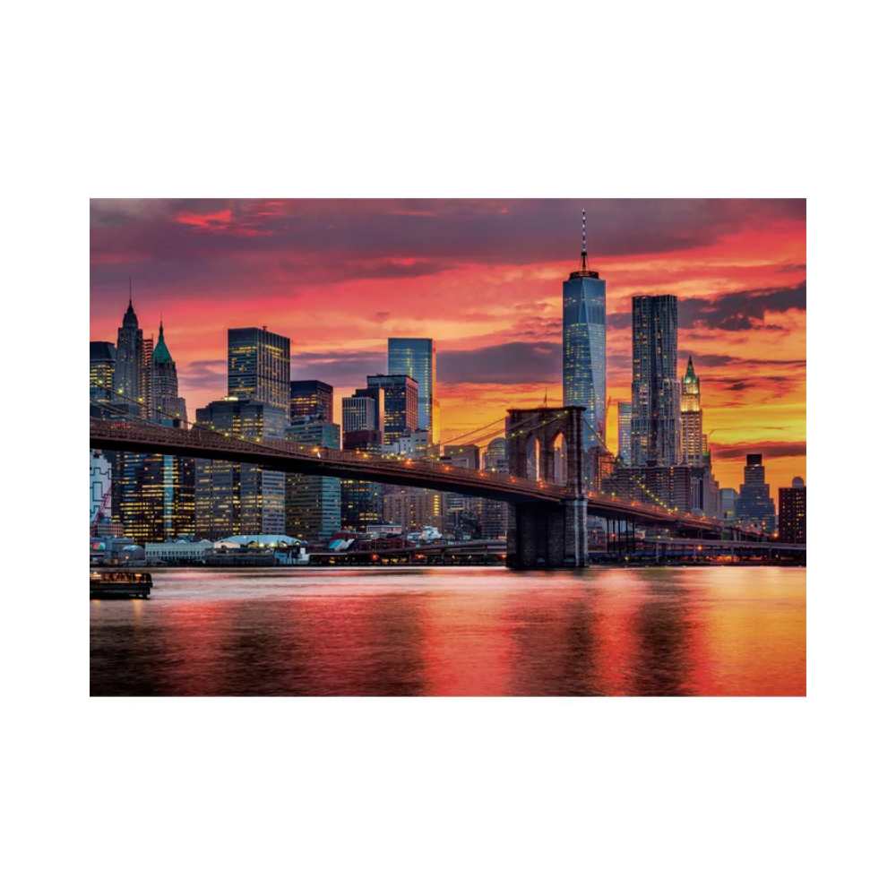 CASSE-TÊTE - 1500 morceaux East River au Crépuscule (1500 pcs) LAs des jeux