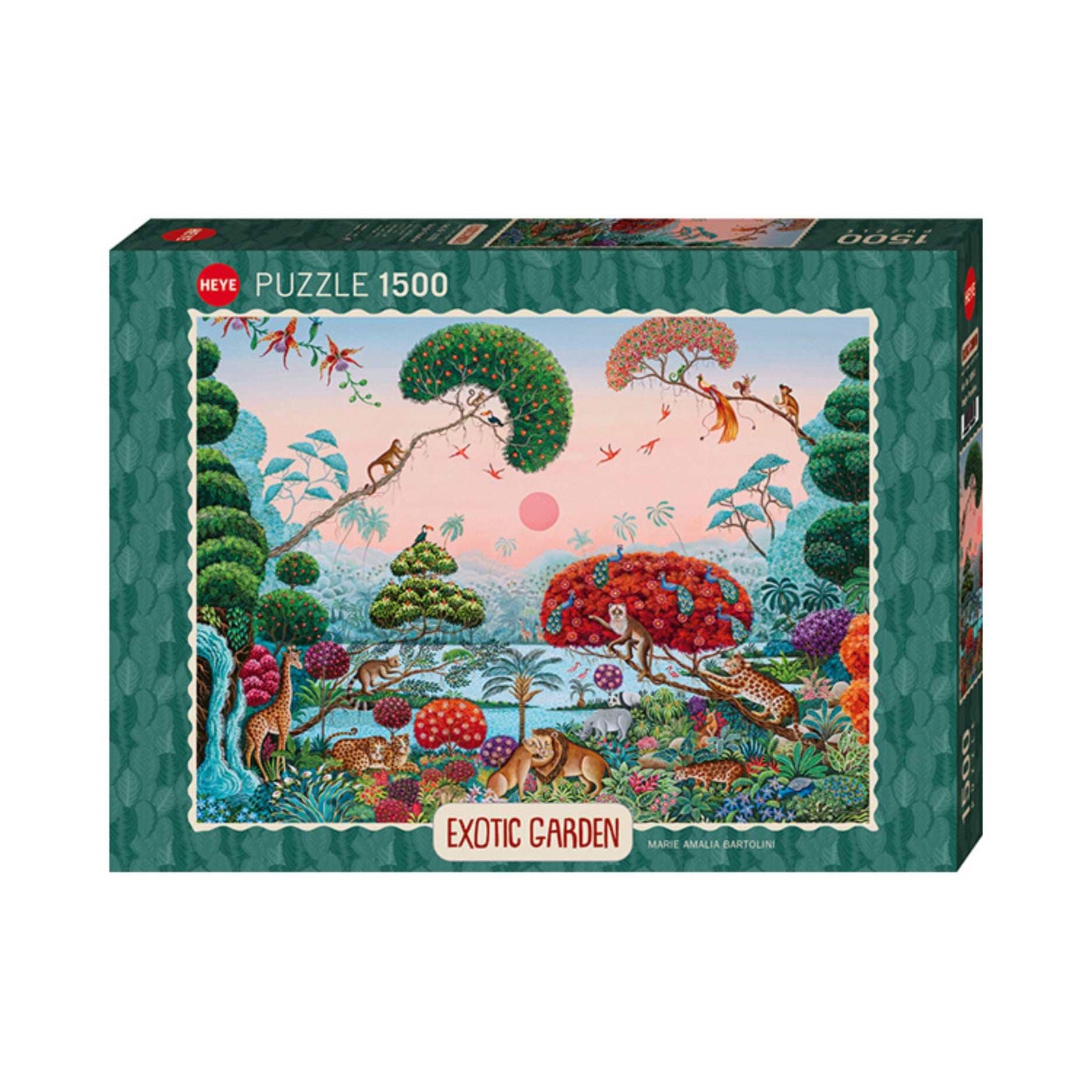 Exotic Garden Jungle Paradise (1500 pcs) CASSE-TÊTE - 1500 morceaux
