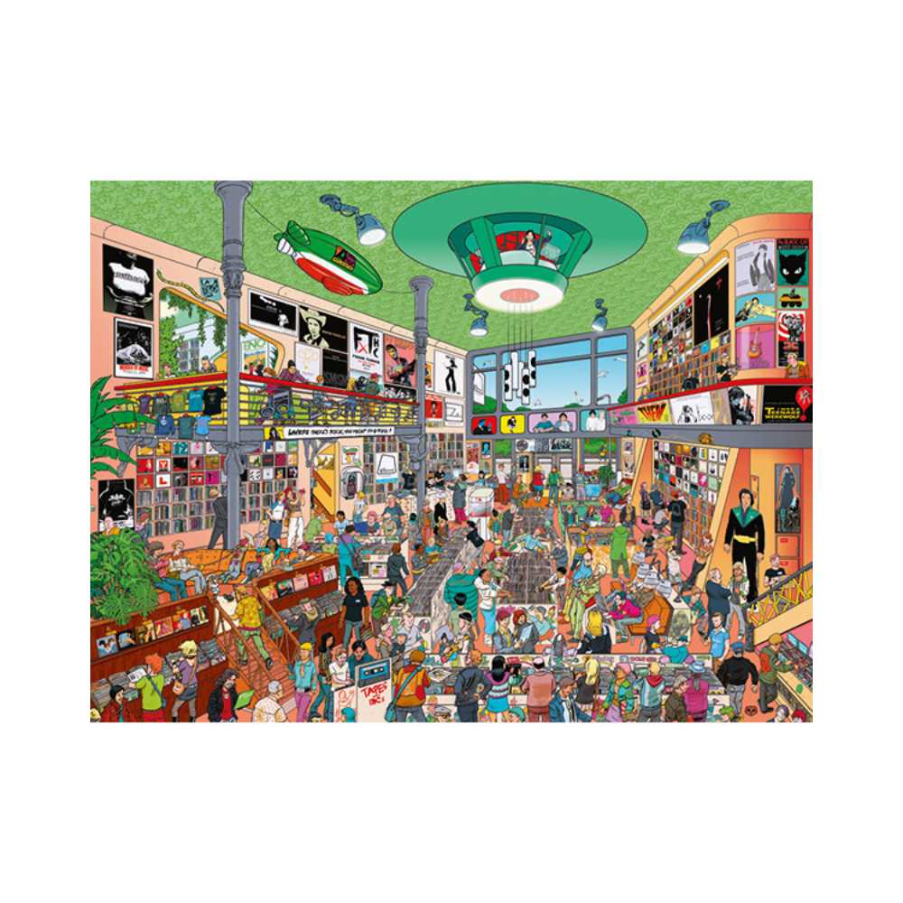 Herold : Record Store (1500 pcs) CASSE-TÊTE - 1500 morceaux