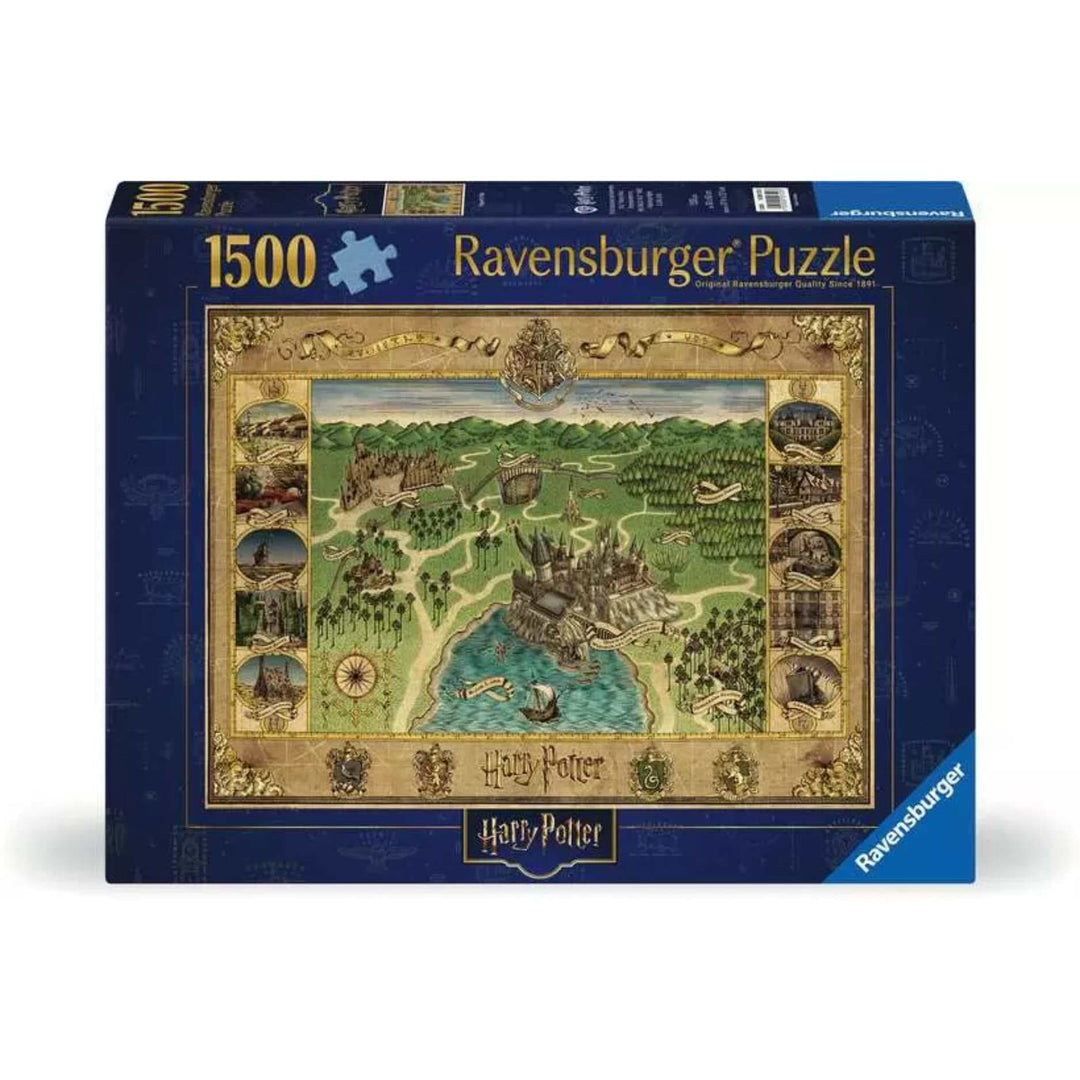 Hogwarts Map (1500 pcs) CASSE-TÊTE - 1500 morceaux
