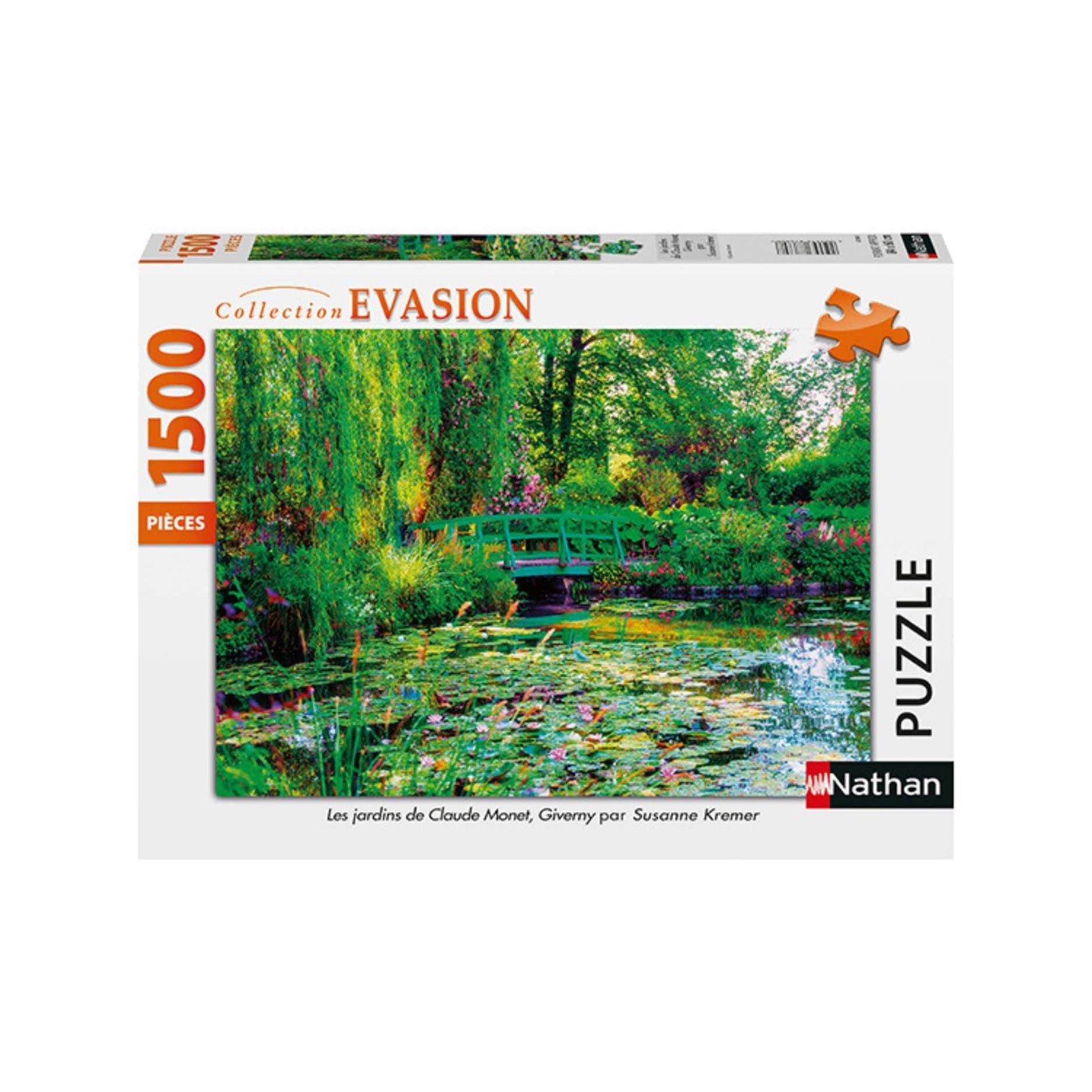 Les jardins de Claude Monet (1500 pcs) CASSE-TÊTE - 1500 morceaux