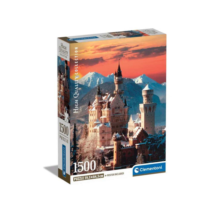 Neuschwanstein (1500 pcs) CASSE-TÊTE - 1500 morceaux