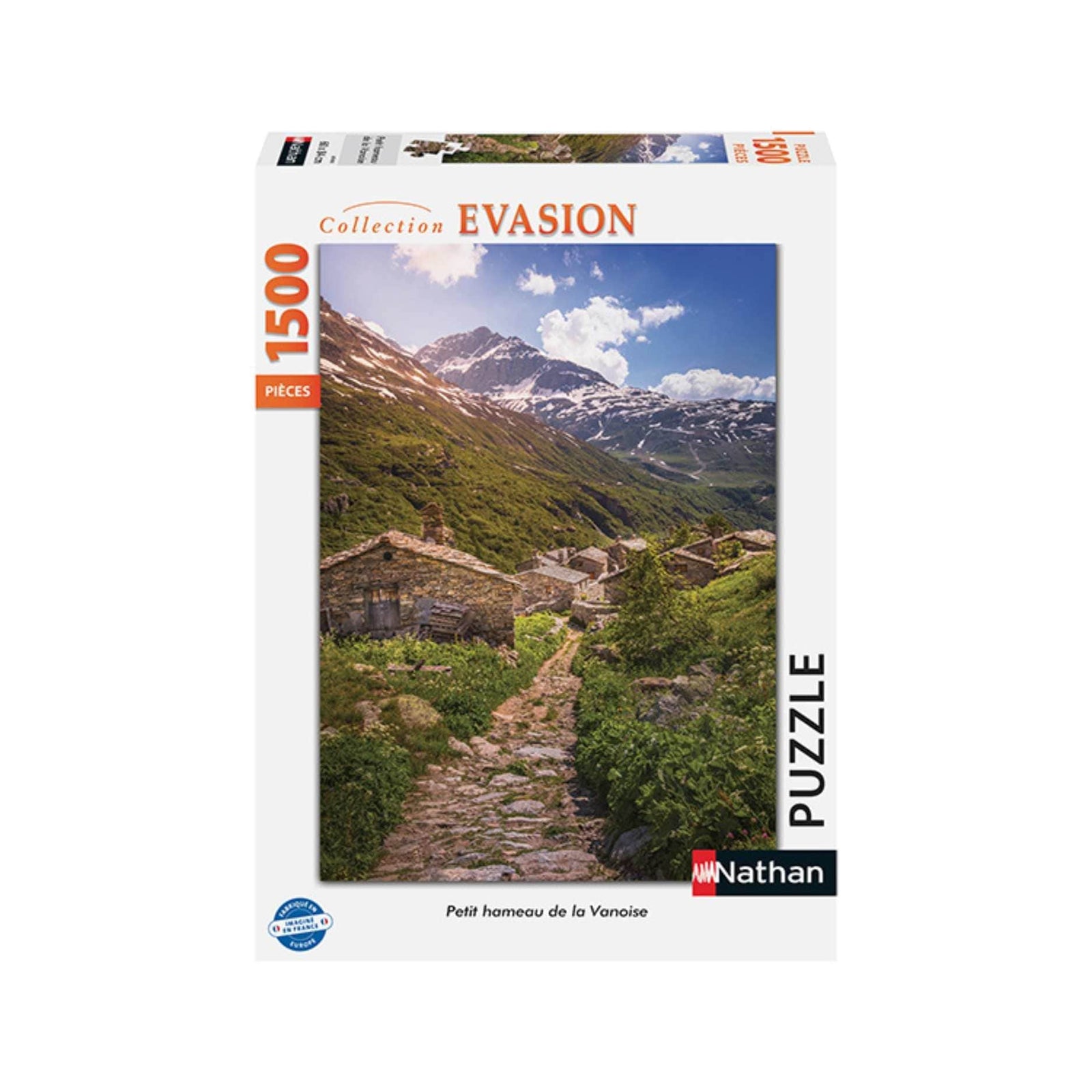 Petit hameau de la Vanoise (1500 pcs) CASSE-TÊTE - 1500 morceaux