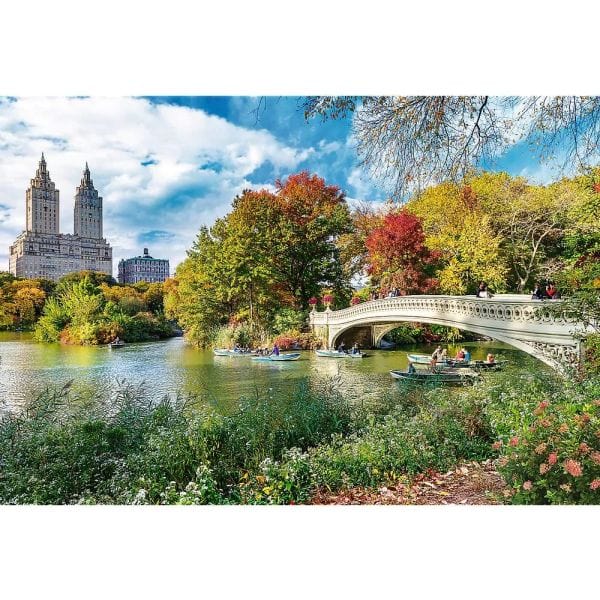 Puzzle 1500: Charmant Parc Central, New-York, États-Unis (Ultra Fit Technology) CASSE-TÊTE - 1500 morceaux