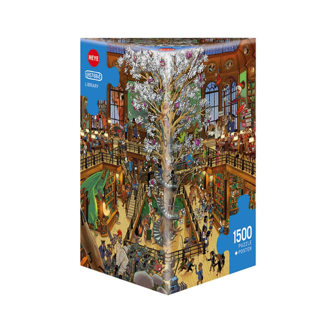 Puzzle 1500: Library, Oesterle CASSE-TÊTE - 1500 morceaux