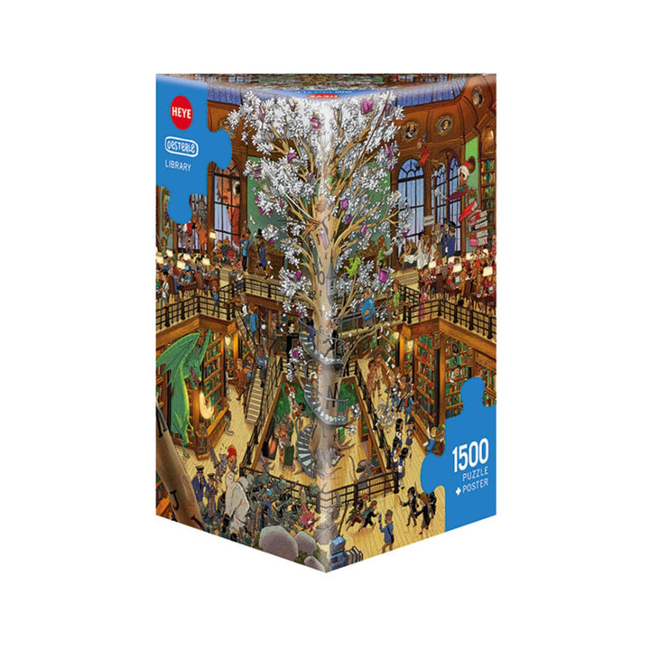 Puzzle 1500: Library, Oesterle CASSE-TÊTE - 1500 morceaux