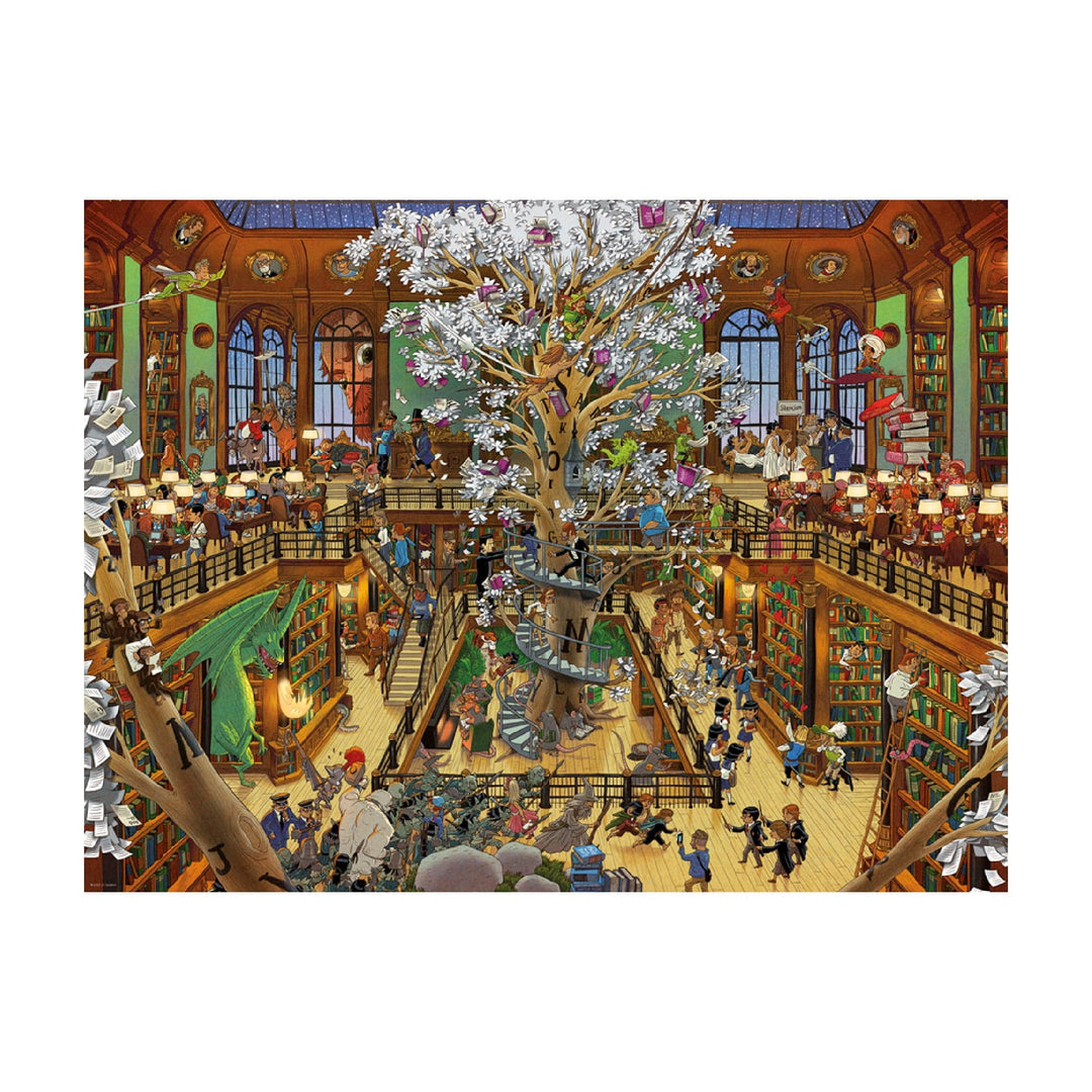Puzzle 1500: Library, Oesterle CASSE-TÊTE - 1500 morceaux
