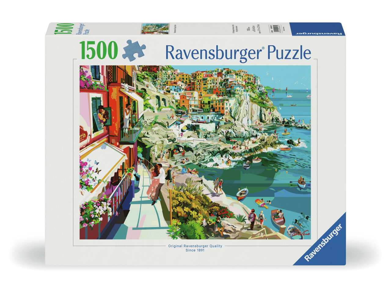 Romance in Cinque Terre (1500 pcs) CASSE-TÊTE - 1500 morceaux