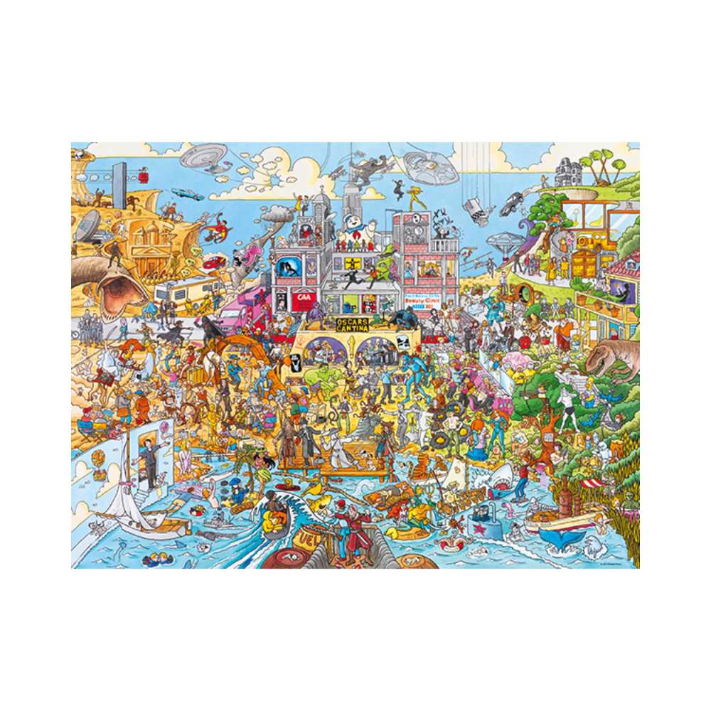 Schöne : Hollyworld (1500 pcs) CASSE-TÊTE - 1500 morceaux