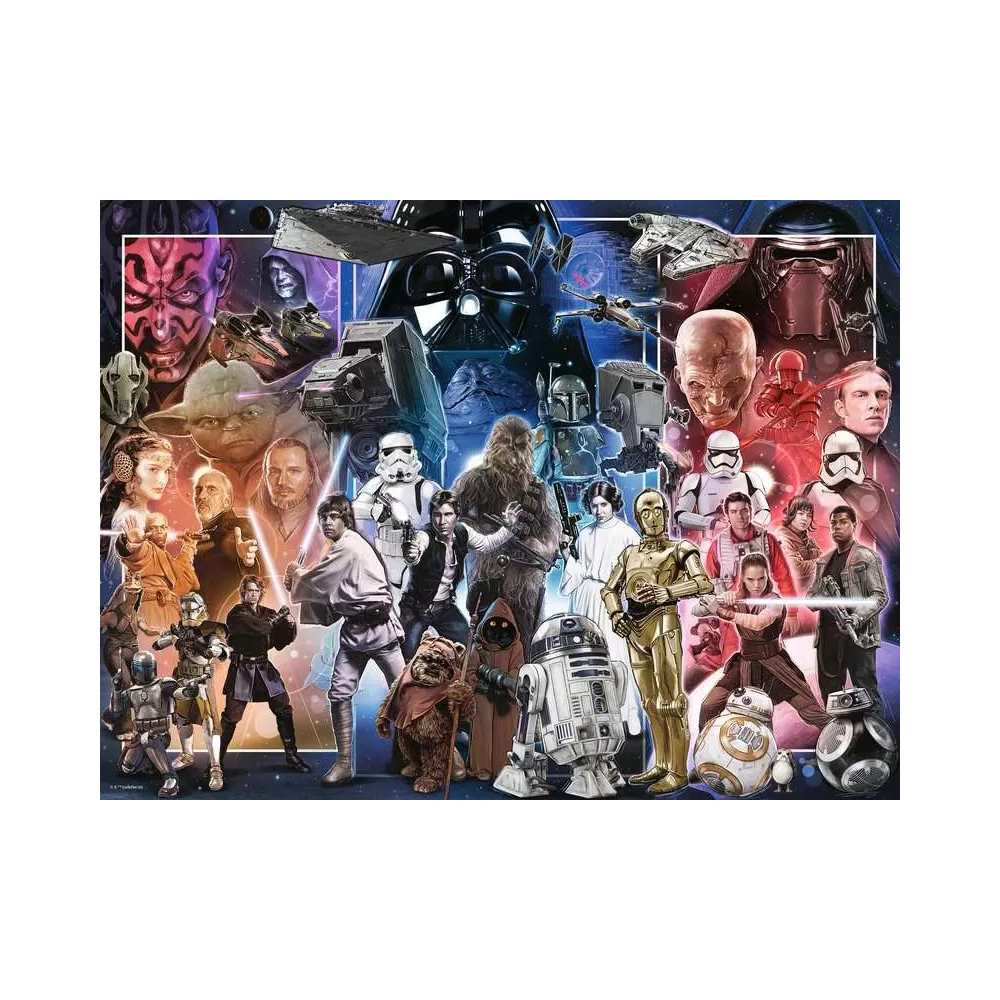 Star Wars: Whole Universe (1500 pcs) CASSE-TÊTE - 1500 morceaux