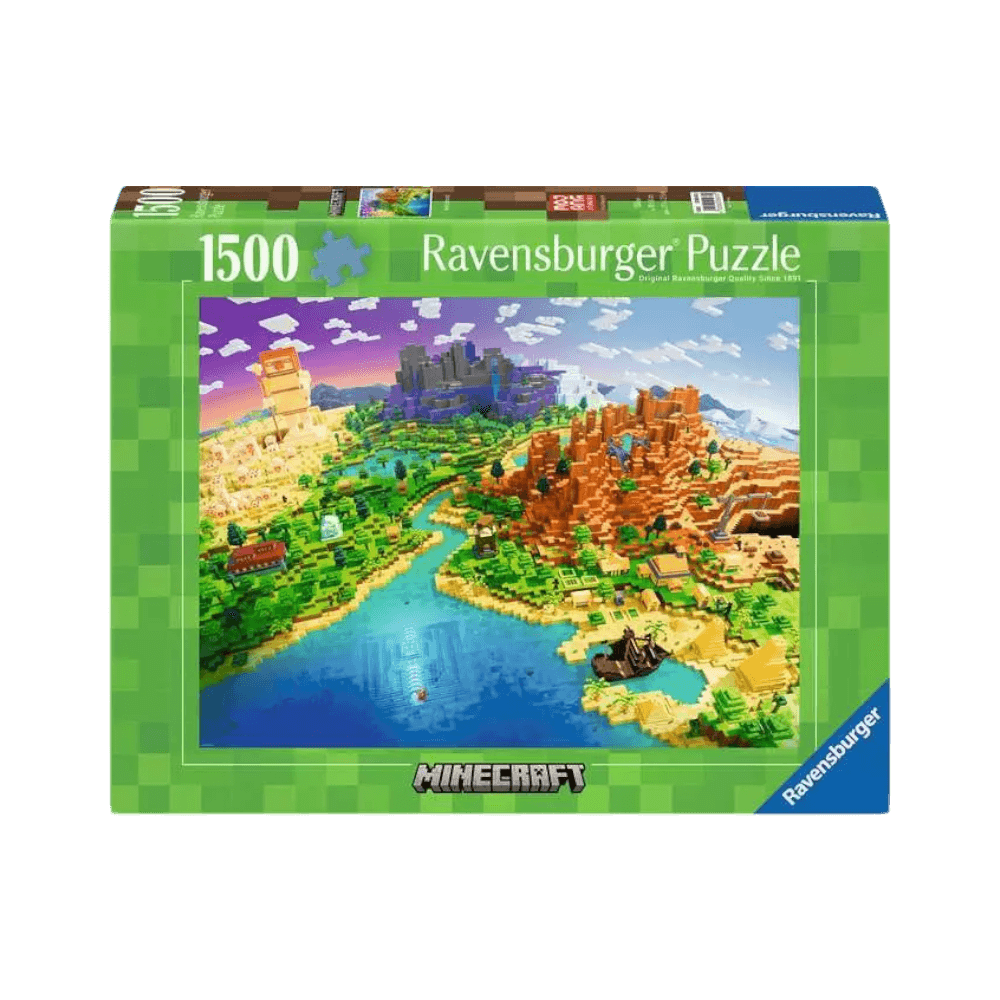 World of Minecraft (Puzzle 1500 pcs) CASSE-TÊTE - 1500 morceaux