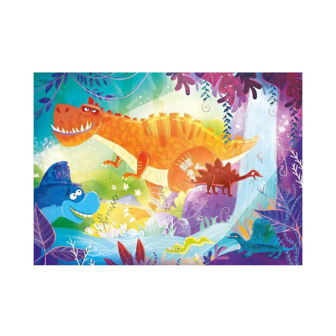 Dinosaures (2x20 pcs) CASSE-TÊTE - 2 - 24 morceaux