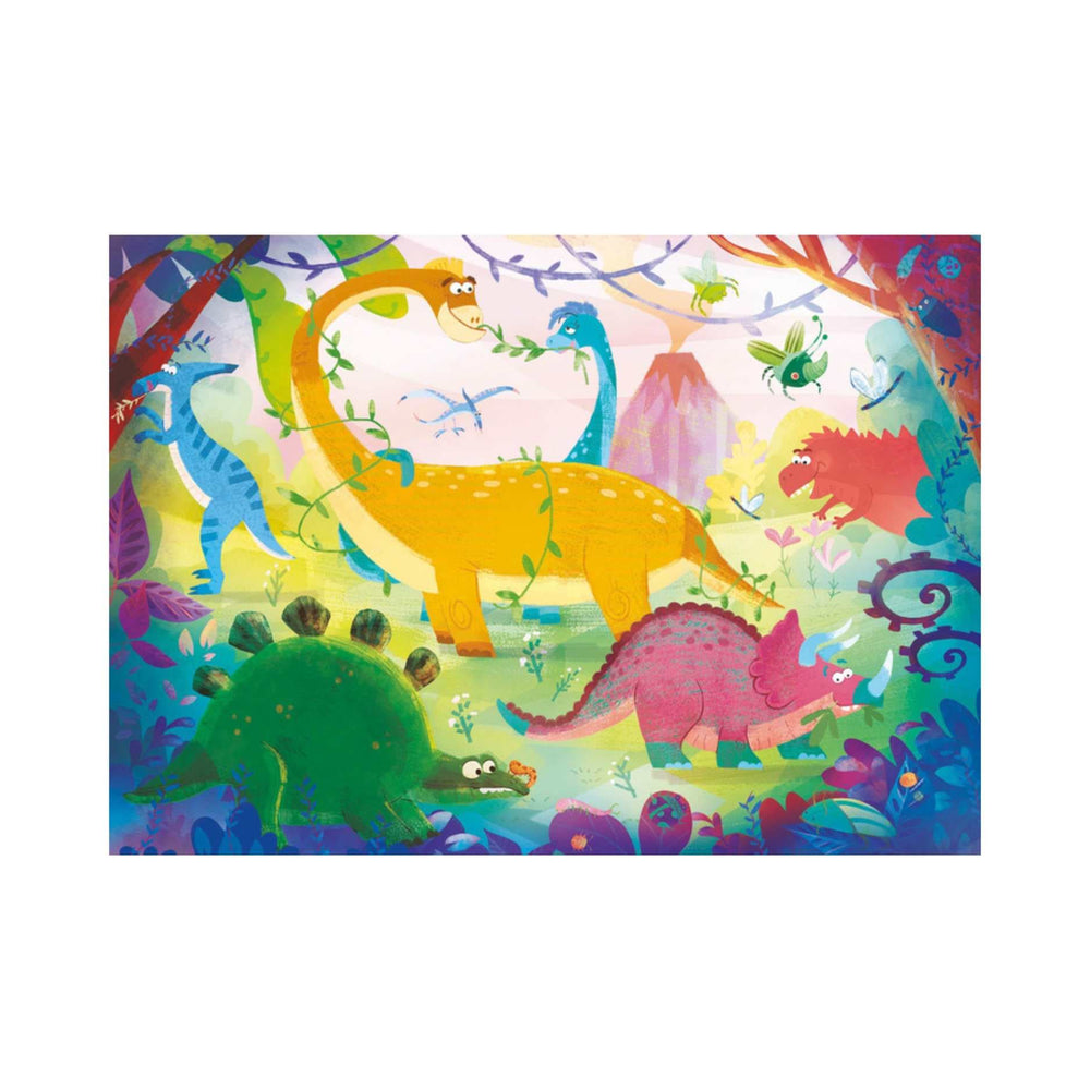 Dinosaures (2x20 pcs) CASSE-TÊTE - 2 - 24 morceaux