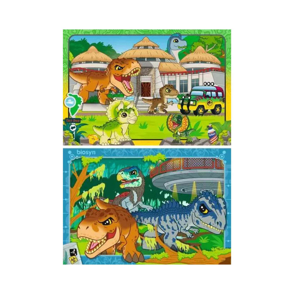 Jurassic World Explorers (2x24 pcs) CASSE-TÊTE - 2 - 24 morceaux