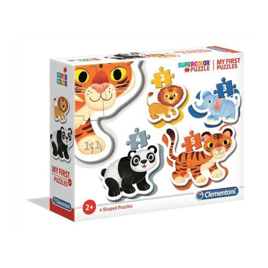 Les animaux (2, 3, 4 & 5 pcs) CASSE-TÊTE - 2 - 24 morceaux