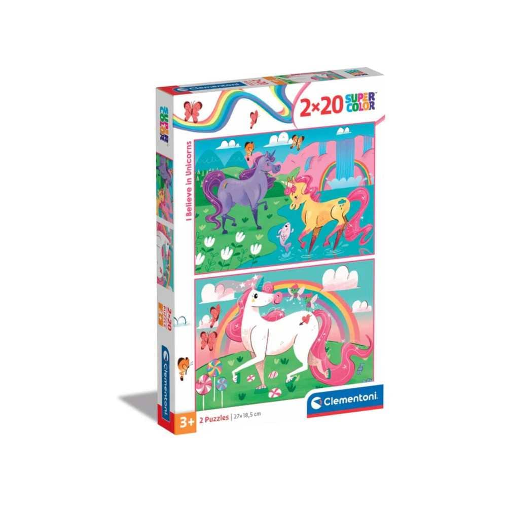 Licorne (2x20 pcs) CASSE-TÊTE - 2 - 24 morceaux