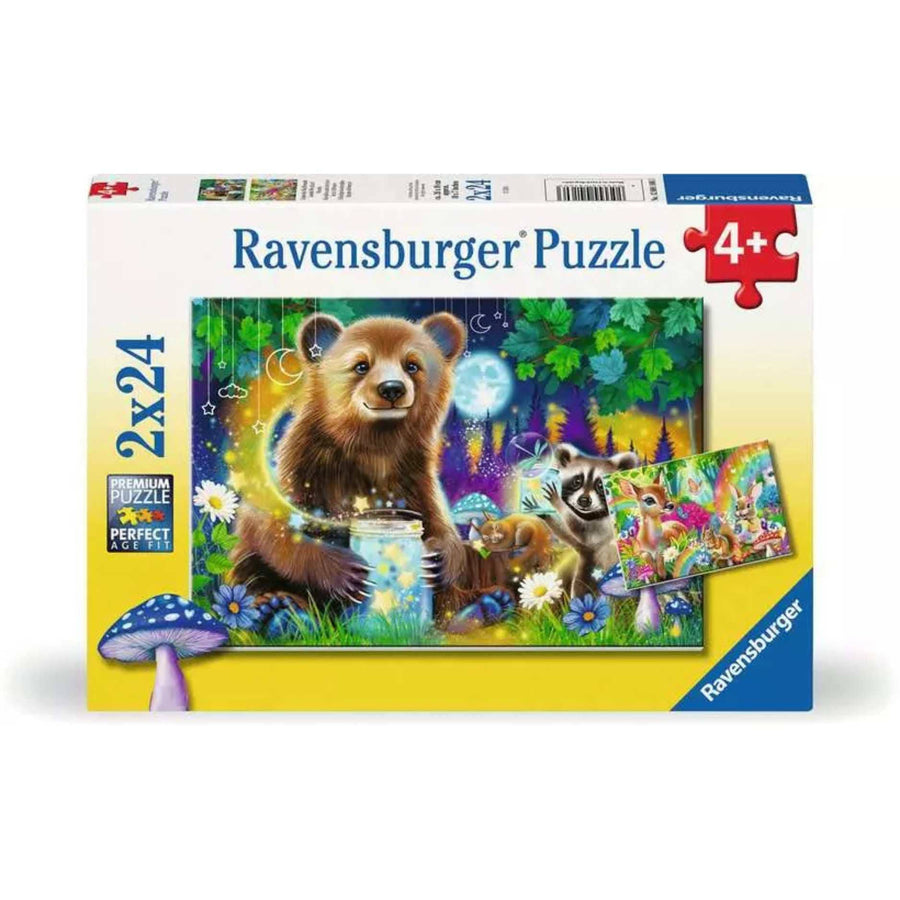 Lovable Woodland Friends (2x24 pcs) CASSE-TÊTE - 2 - 24 morceaux