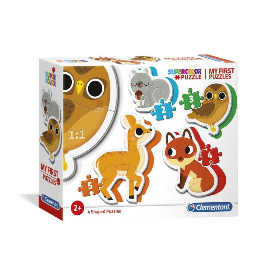 My First Puzzles - Animaux forêt | Forest Animals (2, 3, 4 & 5 pcs) CASSE-TÊTE - 2 - 24 morceaux