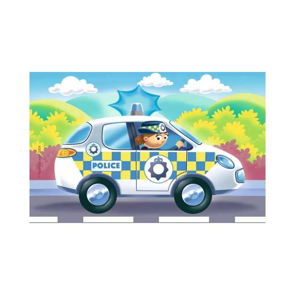 My First Puzzles - Rescue Vehicles (2, 3, 4 & 5 pcs) CASSE-TÊTE - 2 - 24 morceaux
