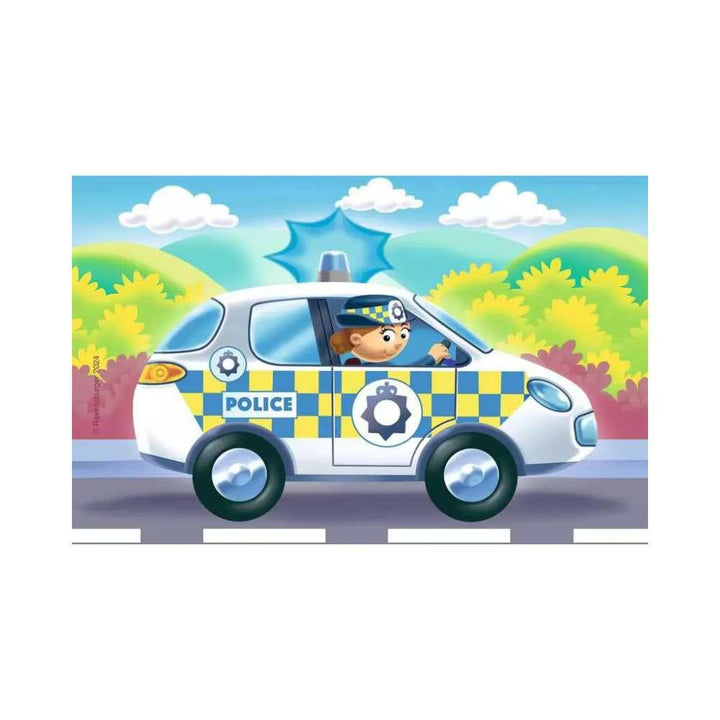 My First Puzzles - Rescue Vehicles (2, 3, 4 & 5 pcs) CASSE-TÊTE - 2 - 24 morceaux