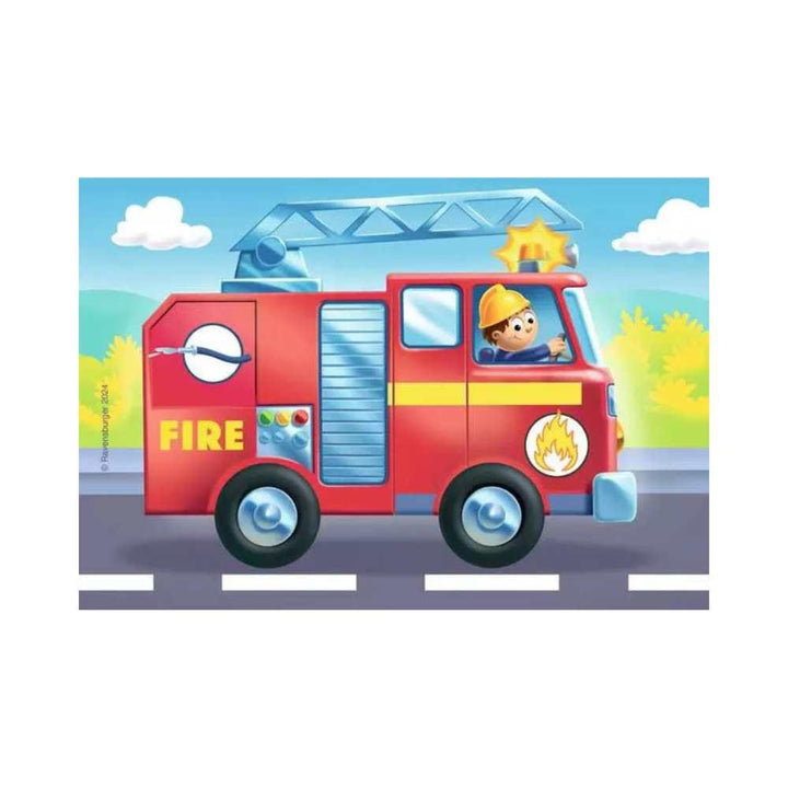 My First Puzzles - Rescue Vehicles (2, 3, 4 & 5 pcs) CASSE-TÊTE - 2 - 24 morceaux