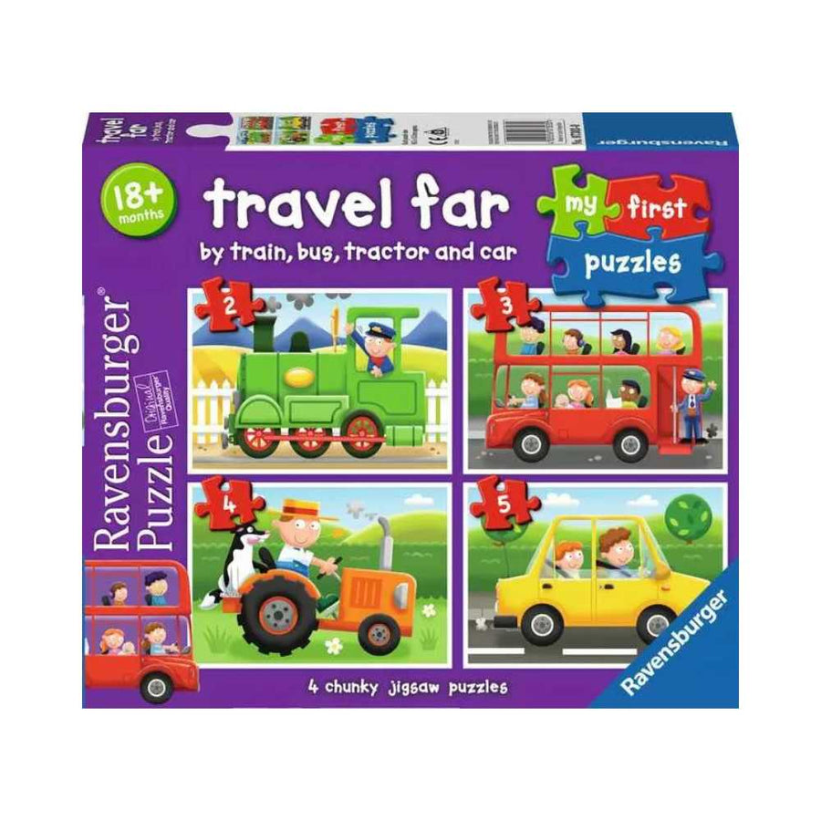 My First Puzzles - Travel Far (2, 3, 4 & 5 pcs) CASSE-TÊTE - 2 - 24 morceaux
