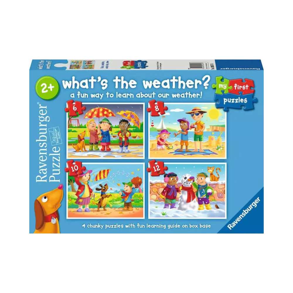 My First Puzzles - What's the Weather (6, 8, 10 & 12 pcs) CASSE-TÊTE - 2 - 24 morceaux