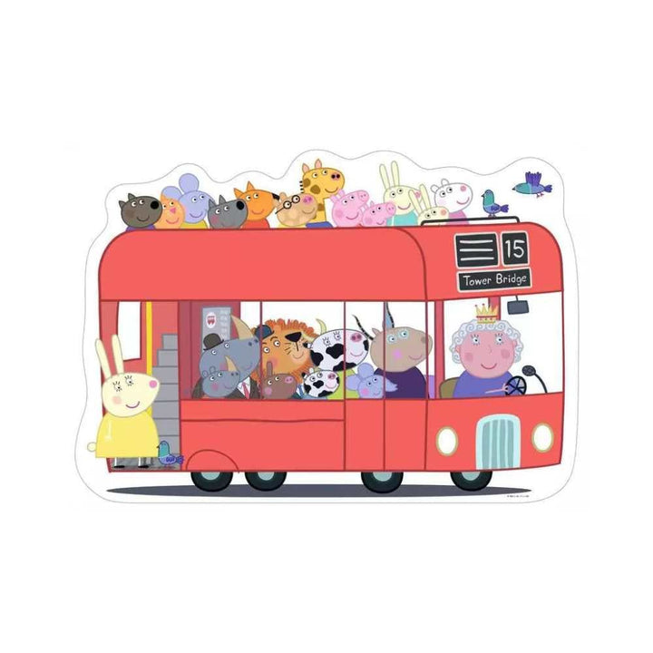 Peppa Pig London Bus (24 pcs) CASSE-TÊTE - 2 - 24 morceaux