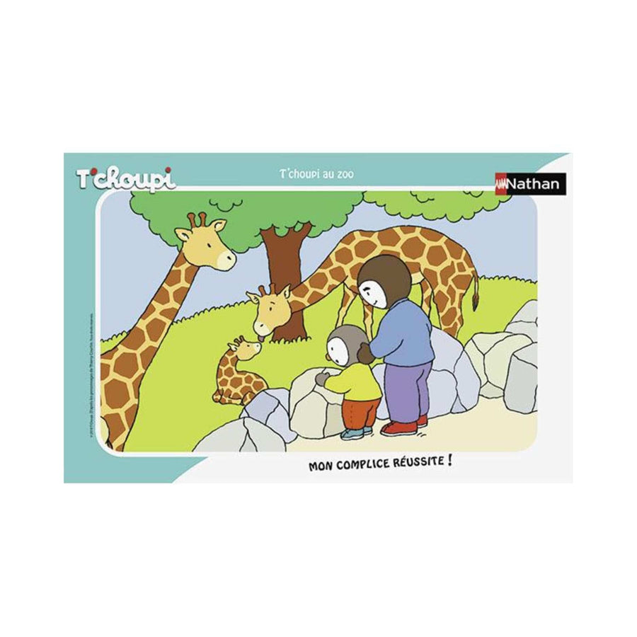 T'choupi au zoo (15 pcs, cadre) CASSE-TÊTE - 2 - 24 morceaux