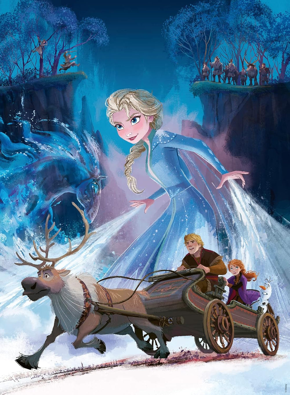 Puzzle 200 XXL: Disney Frozen II CASSE-TÊTE - 200 - 275 morceaux