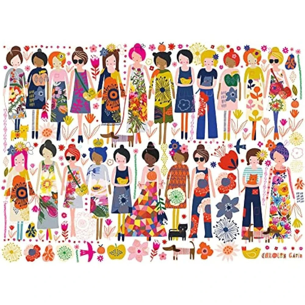 Puzzle 200XXL: Flowers and Friends CASSE-TÊTE - 200 - 275 morceaux