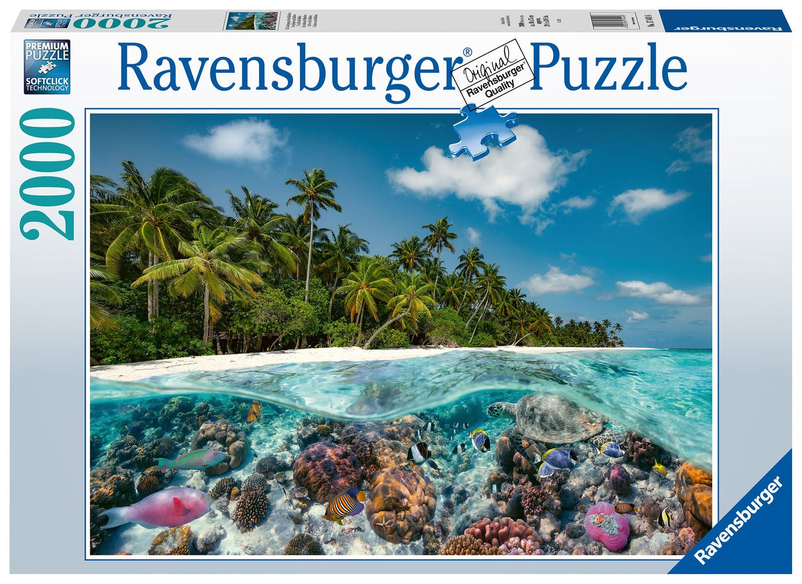 A Dive in the Maldives (2000 pcs) CASSE-TÊTE - 2000 morceaux