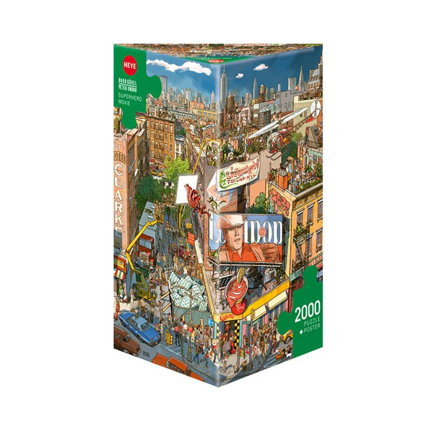 Gobel & Knorr : Superhero Movie (2000 pcs) CASSE-TÊTE - 2000 morceaux