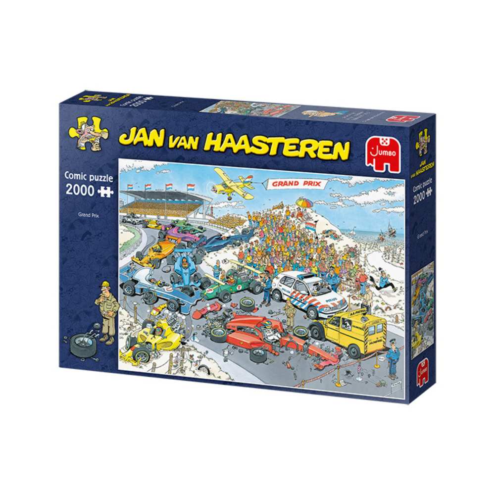 Jan van Haasteren: Grand Prix (2000 pcs) CASSE-TÊTE - 2000 morceaux