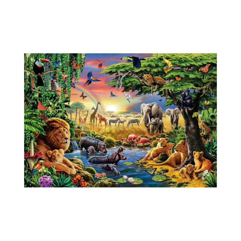 Le rassemblement africain (2000 pcs) CASSE-TÊTE - 2000 morceaux